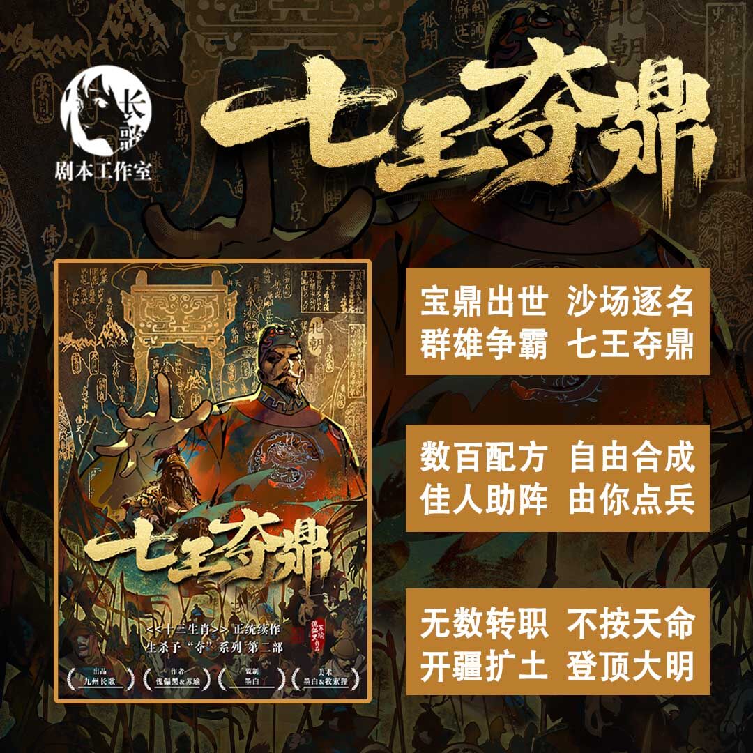 《七王夺鼎》剧本杀复盘疑点解惑+真相结局测评+凶手是谁线索梳理